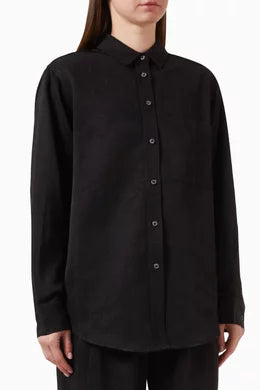 Kith Women's Ora Ii Suiting Shirt - Blk SMALL MSRP: $175