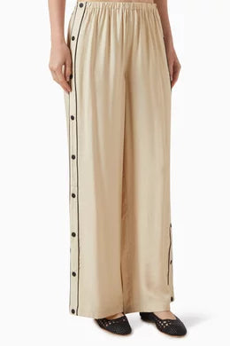 KITH Women's Florin Tearaway Pant - Beige S MSRP: $235