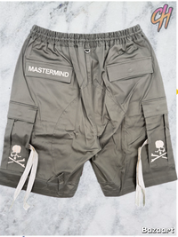 Mastermind Masterseed Green Cargo Shorts Size Medium (MSRP: $1,608)