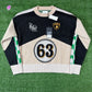 Men's RHUDE X Lamborghini Authentic Knitted Crewneck Sweater SM MSRP: $2,360