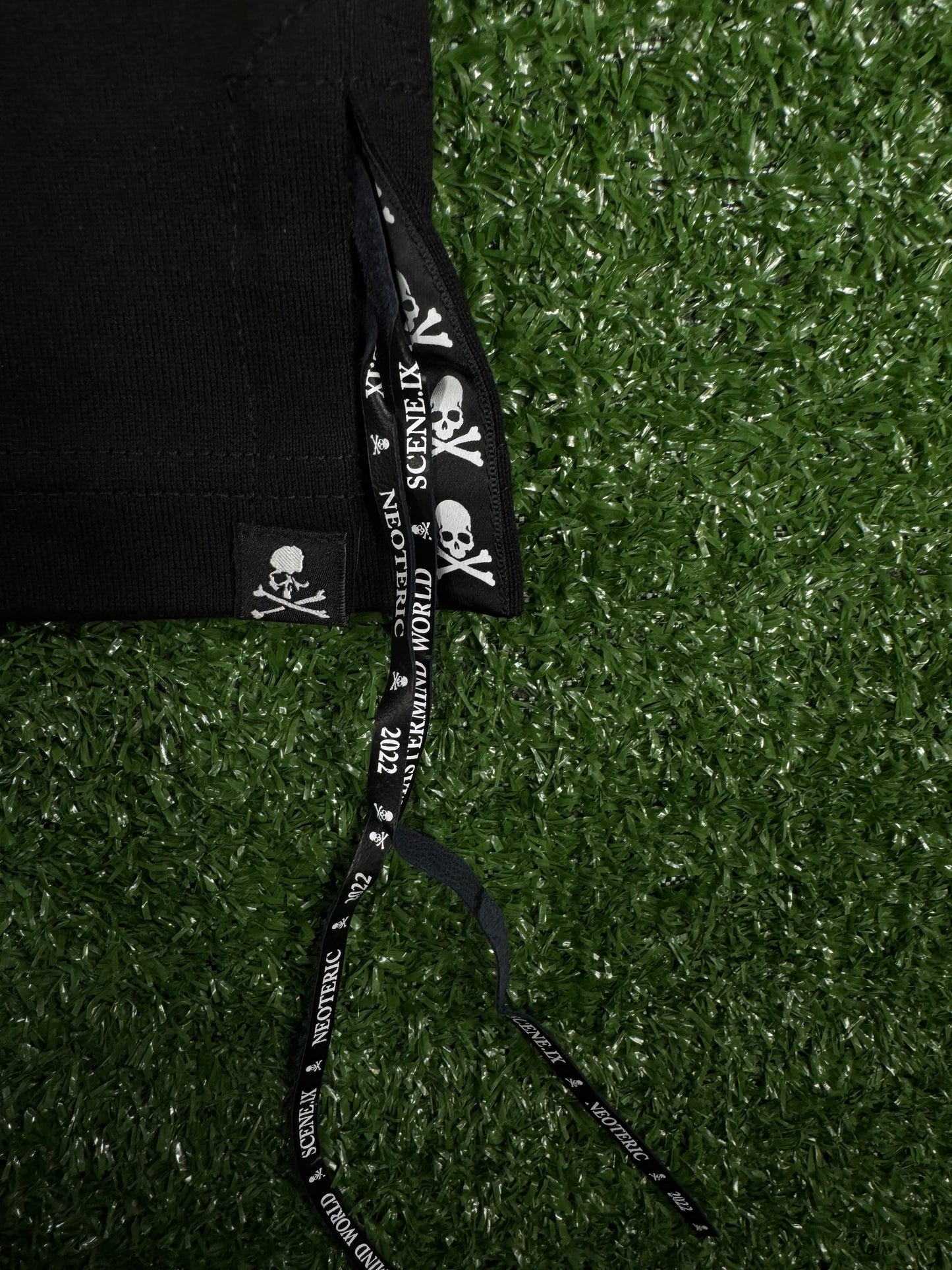 Mastermind World Gold Smiley Face Graphic Black T-Shirt Size Small