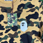 BAPE 1st Camo Ape Head Yellow Crewneck Sweater Size Large