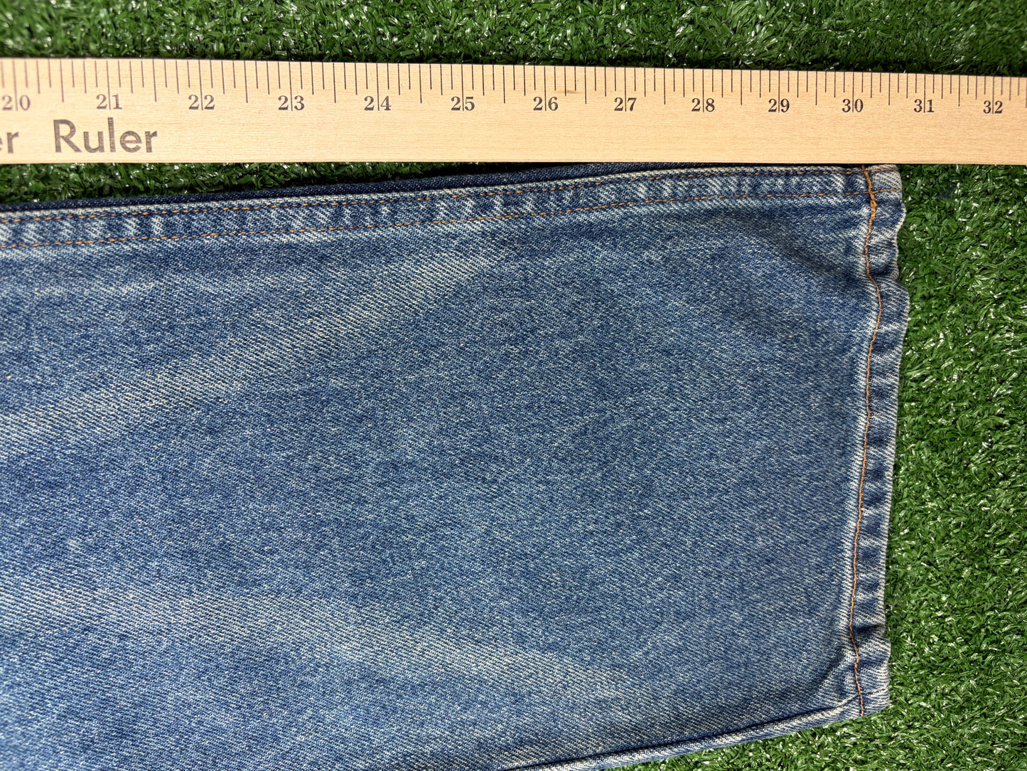 RHUDE Authentic Boxer Indigo Denim Mens Jeans Size 31 MSRP:$748.00