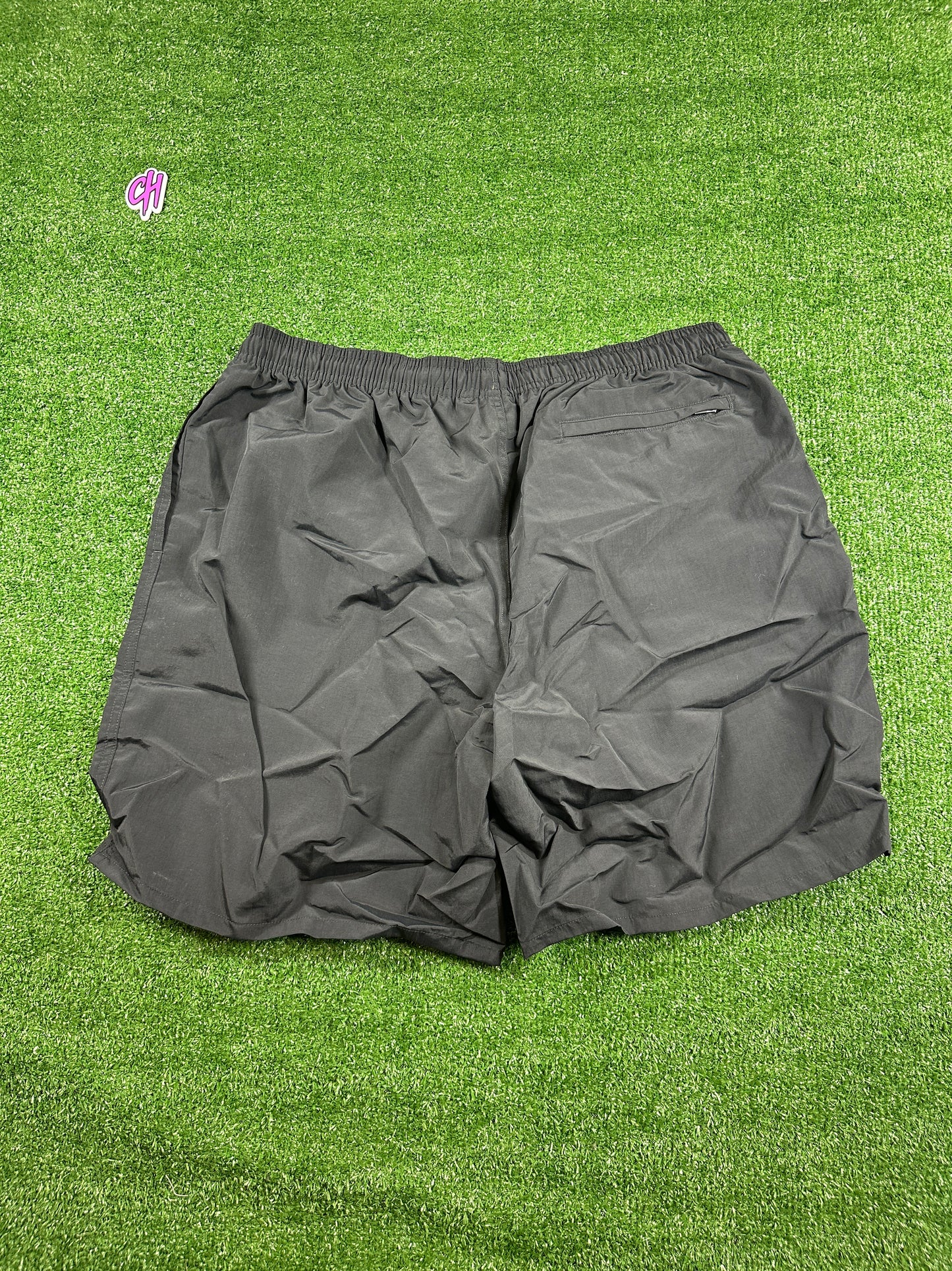 Stussy Brand New Men's Black Nylon Swim Shorts - Size XL