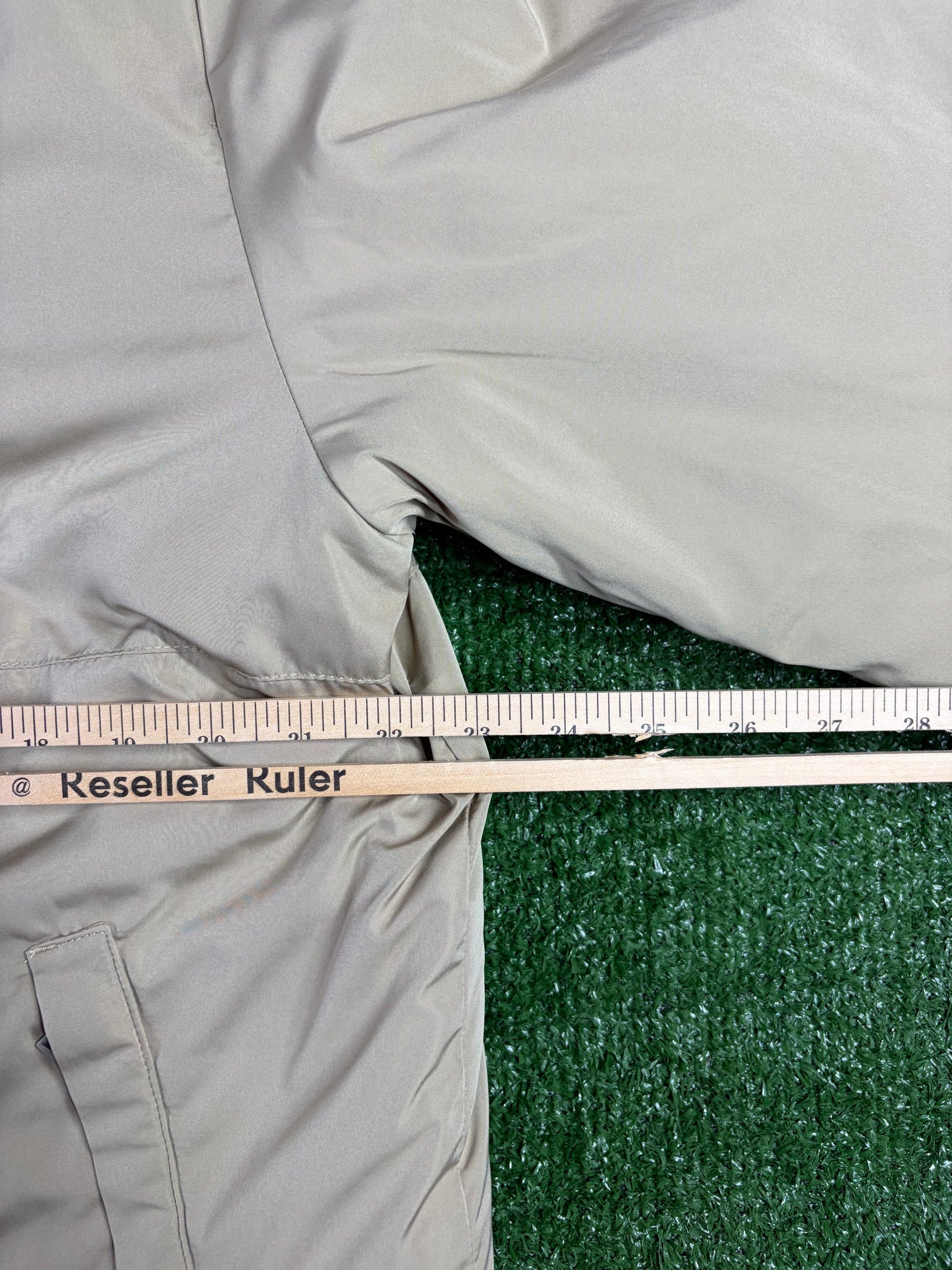 BAPE X Ursus Beige Puffer Blouson Jacket Size Large