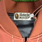 BAPE Text Stripe Full-Zip Brown Jersey Top Size Large