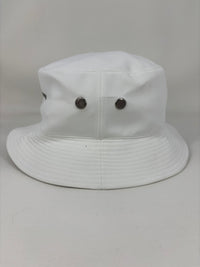 Mastermind World X Swarovski White Bucket Hat Size Medium (MSRP: $800.00)