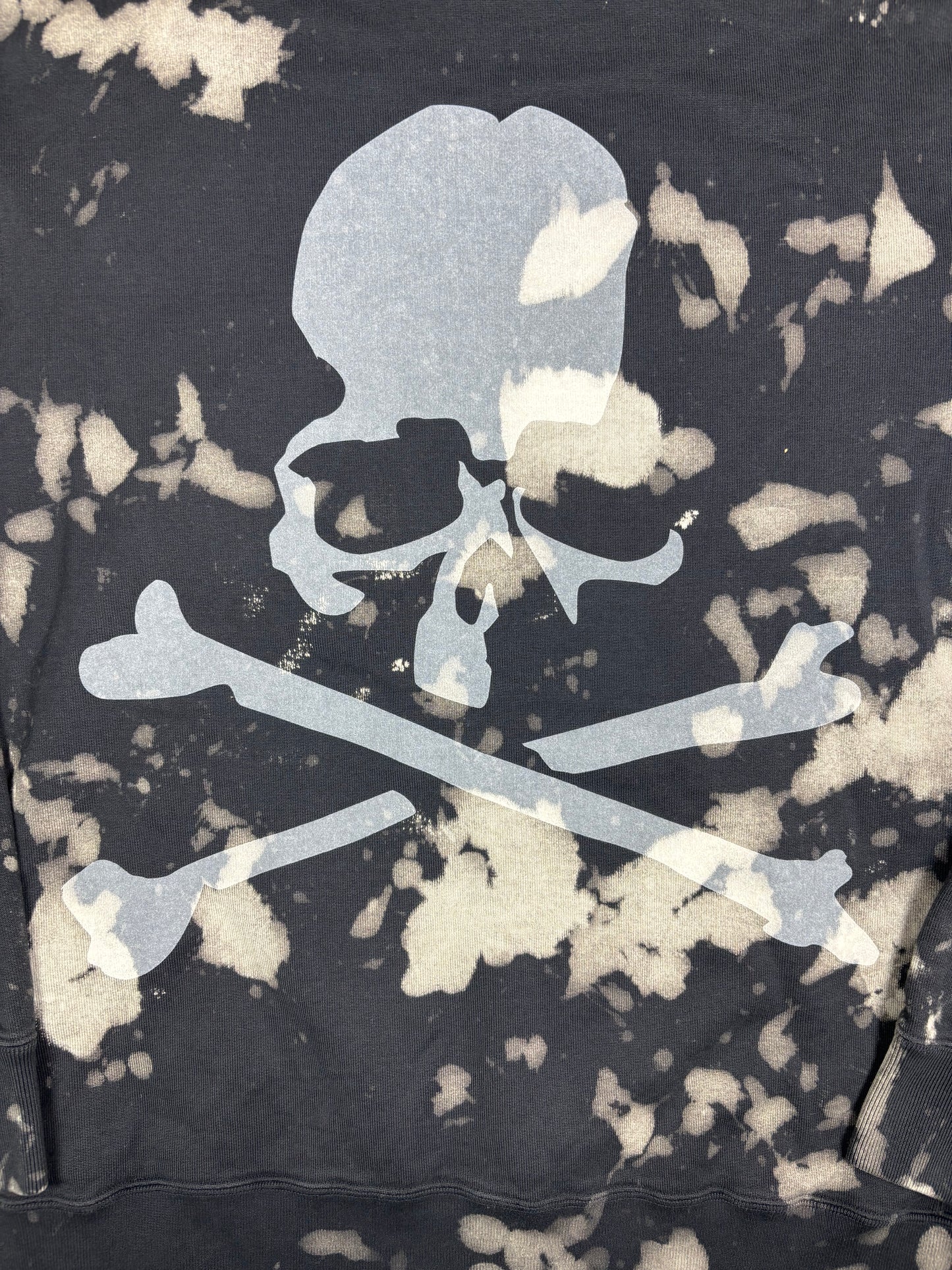 Mastermind World Vs. Bape Black Tie-Dye Hoodie Size Large