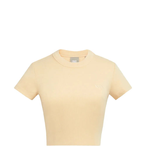 Kith Women's Mulberry Tee Ii - Light/Pastel Yellow S