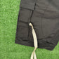 Mastermind Masterseed Black Cargo Short Pants Size Small (MSRP: $1,409)