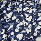 Bape Blue Waffle Thermal Camo Button-Up Shirt Size Large