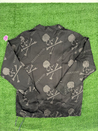 Mastermind World Silk Monogram Skull Button Down Size Large (MSRP: $2,490)