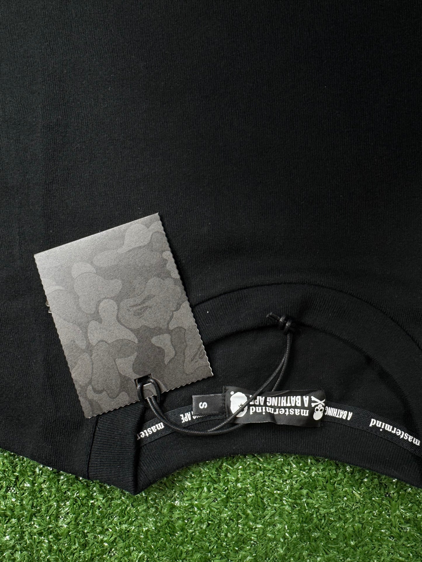 Mastermind X Bape Stripe College Black T-Shirt Size Small