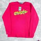 BAPE x OVO Red Long Sleeve T-Shirt Size Large