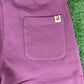 Bape Shark Burgundy Slim Fit Sweatpants Size Large