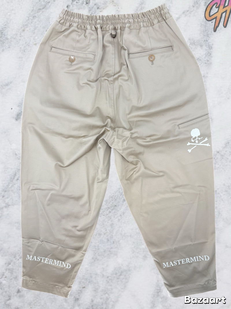 Mastermind World Beige PT Slack Pants Size Medium (MSRP: $1,600)