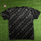 Mastermind Vs. Bape Velour Diagonal Black T-Shirt Size Large