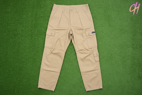 Bape 'Dev-Ops' Beige Cargo Pants Size Medium