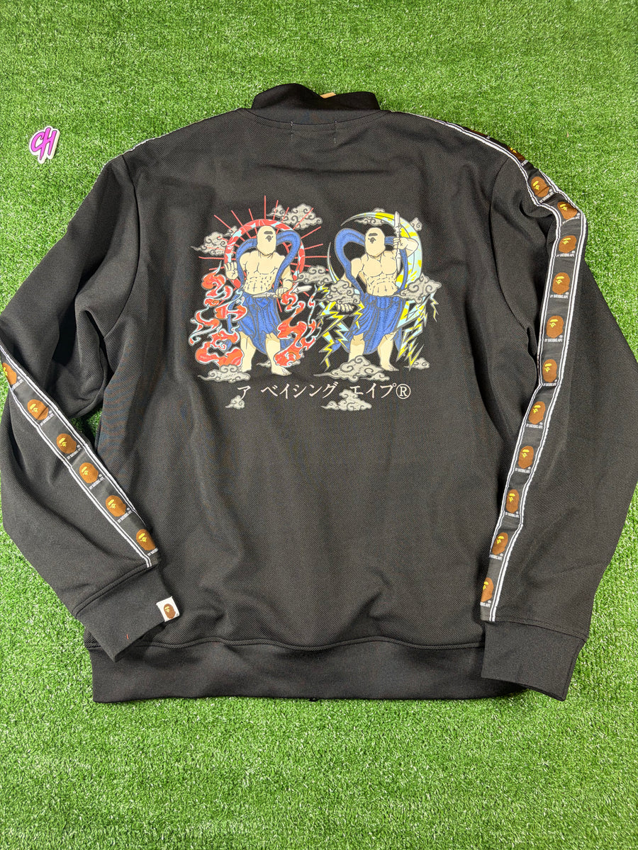 Bape Fujin Raijin 'Japan Guardians' Track Jacket Size XL