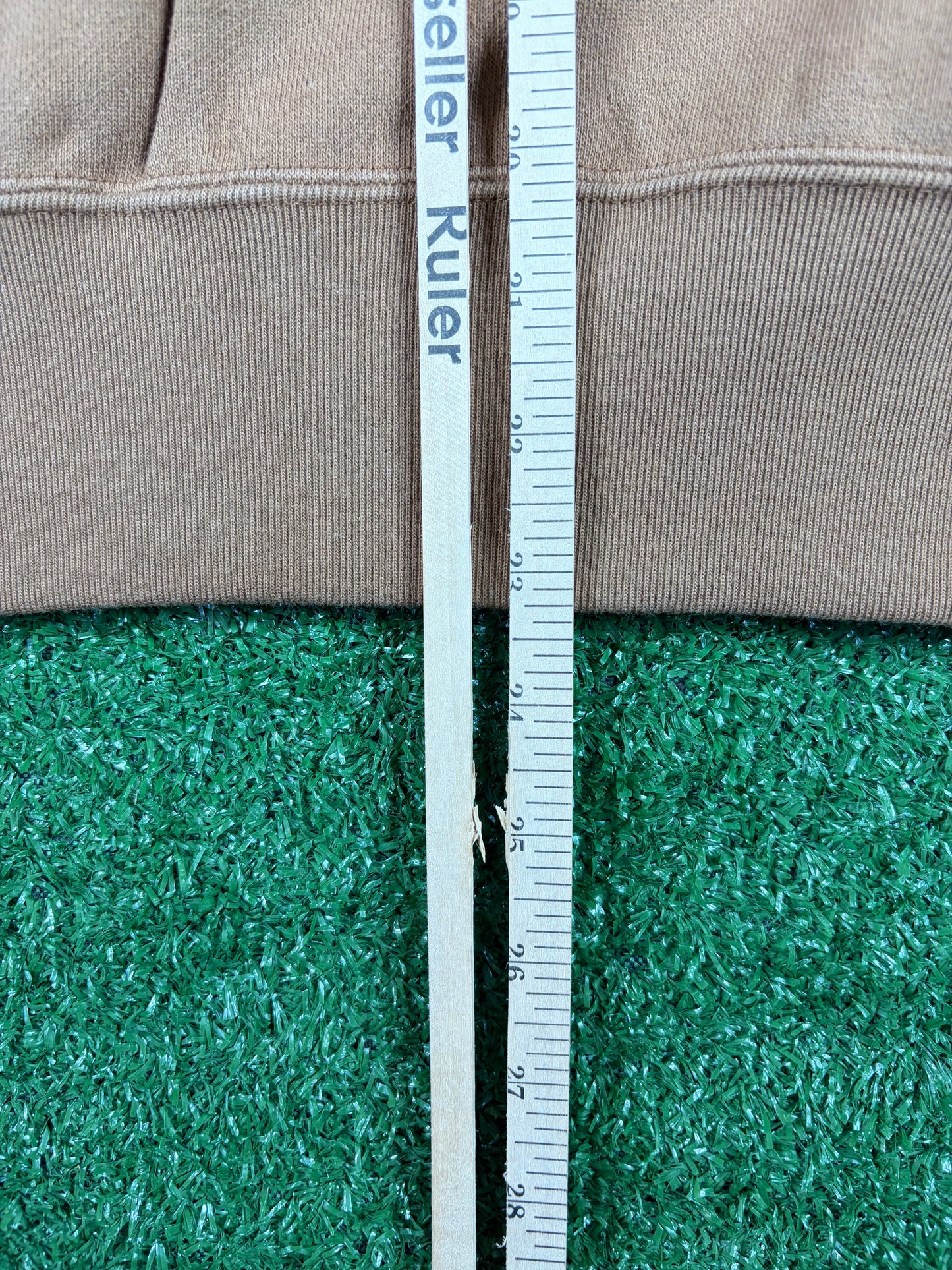 BAPE X Carhartt Beige Crewneck Sweatshirt Size Small