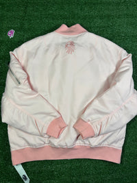 Bape Black Pink Satin Bomber Jacket Size XL (MSRP: $900)