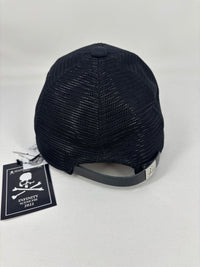 Mastermind World X Swarovski Black Trucker Hat Size Medium (MSRP: $800.00)
