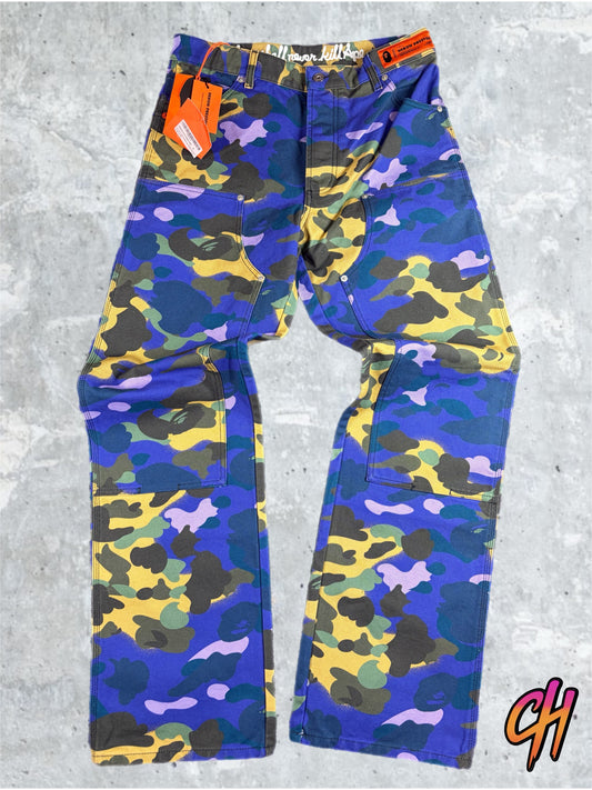 BAPE x Heron Preston 1st Camo Duck Painter Pants Medium