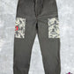 BAPE x Hugo Boss Camo Black Cargo Sweatpants Size XL