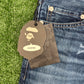 Bape X Mastermind 11th Anniversary Indigo Denim Pants Size Large (MSRP: $680)