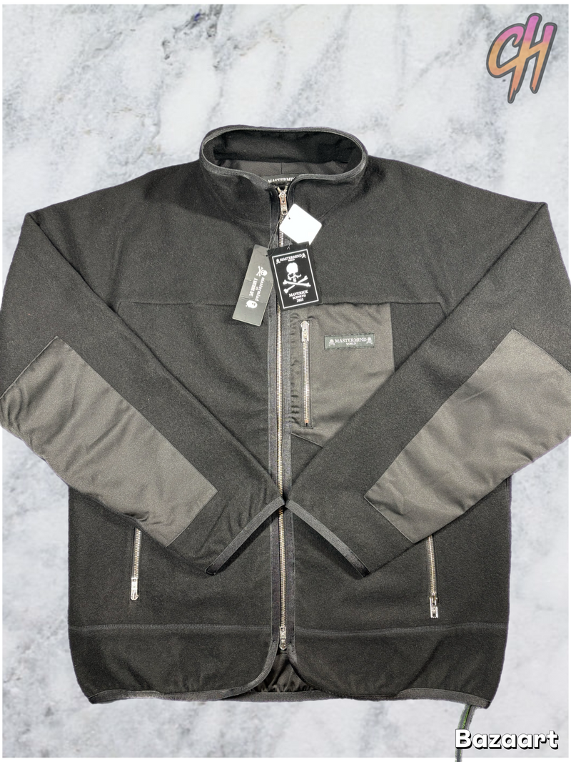 Mastermind Cashmere Fleece Black Blouson Size Large (MSRP: $6,000)