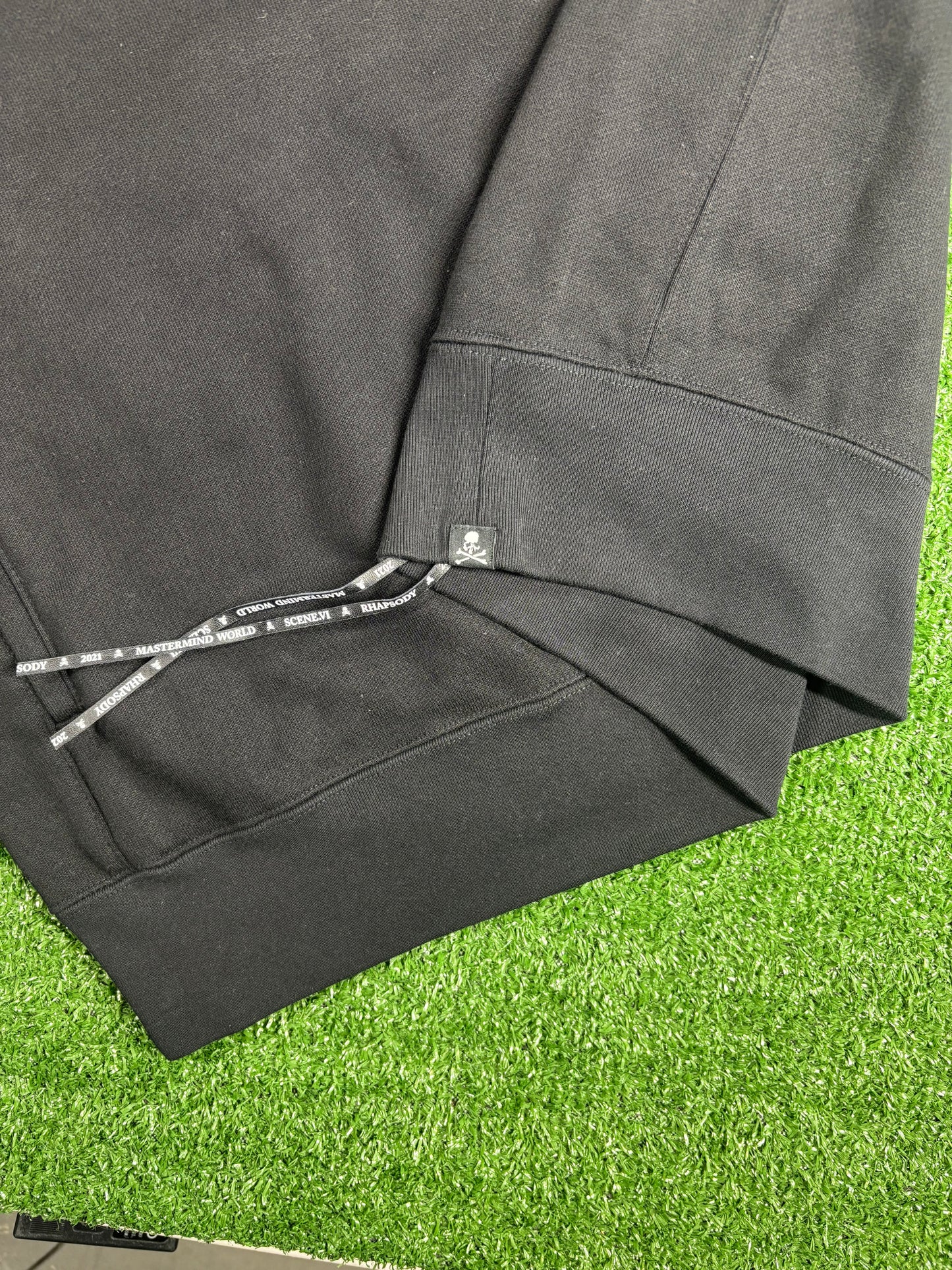 Mastermind Vs. Bape Foil Logo Black Hoodie Size Large