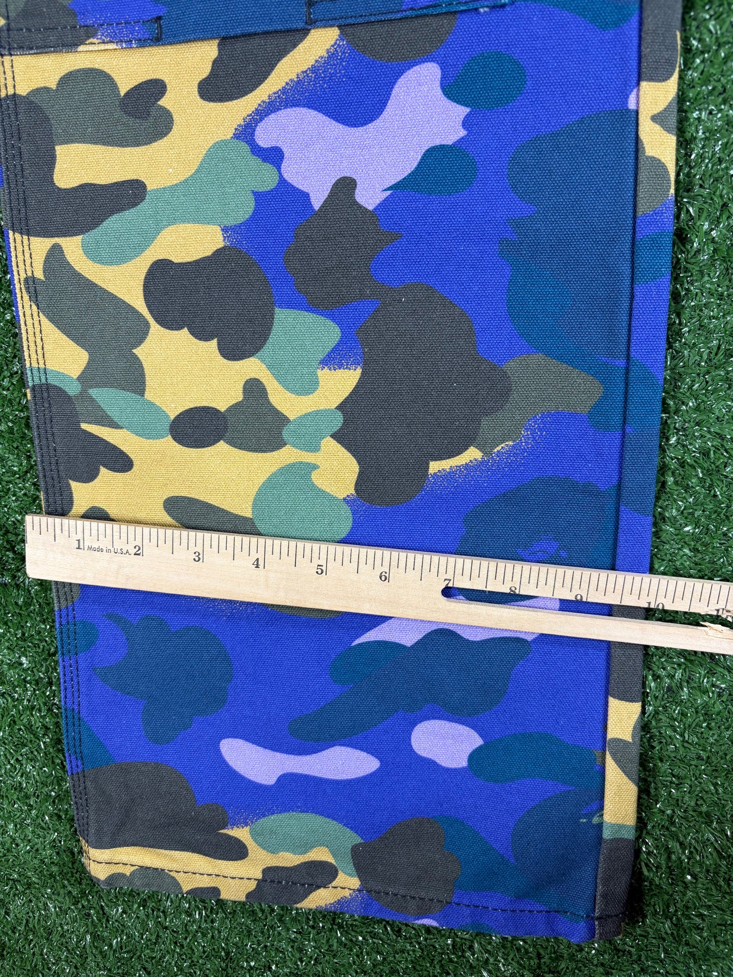 BAPE x Heron Preston 1st Camo Duck Painter Pants Small