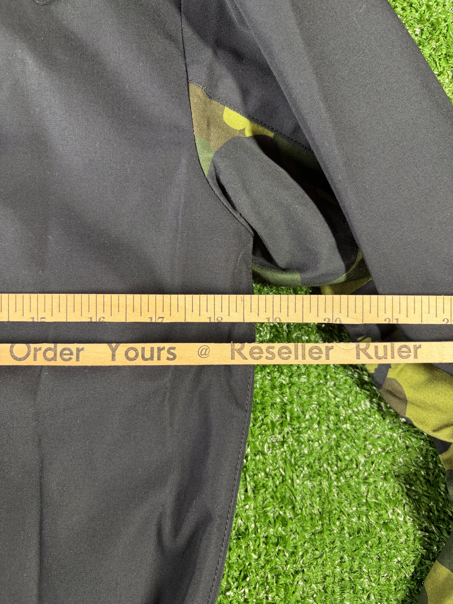 Bape X Fred Perry Black Harrington Jacket Size Large