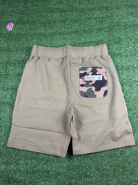 Bape X Ursus Dark Green Cotton Sweatshorts Size Medium