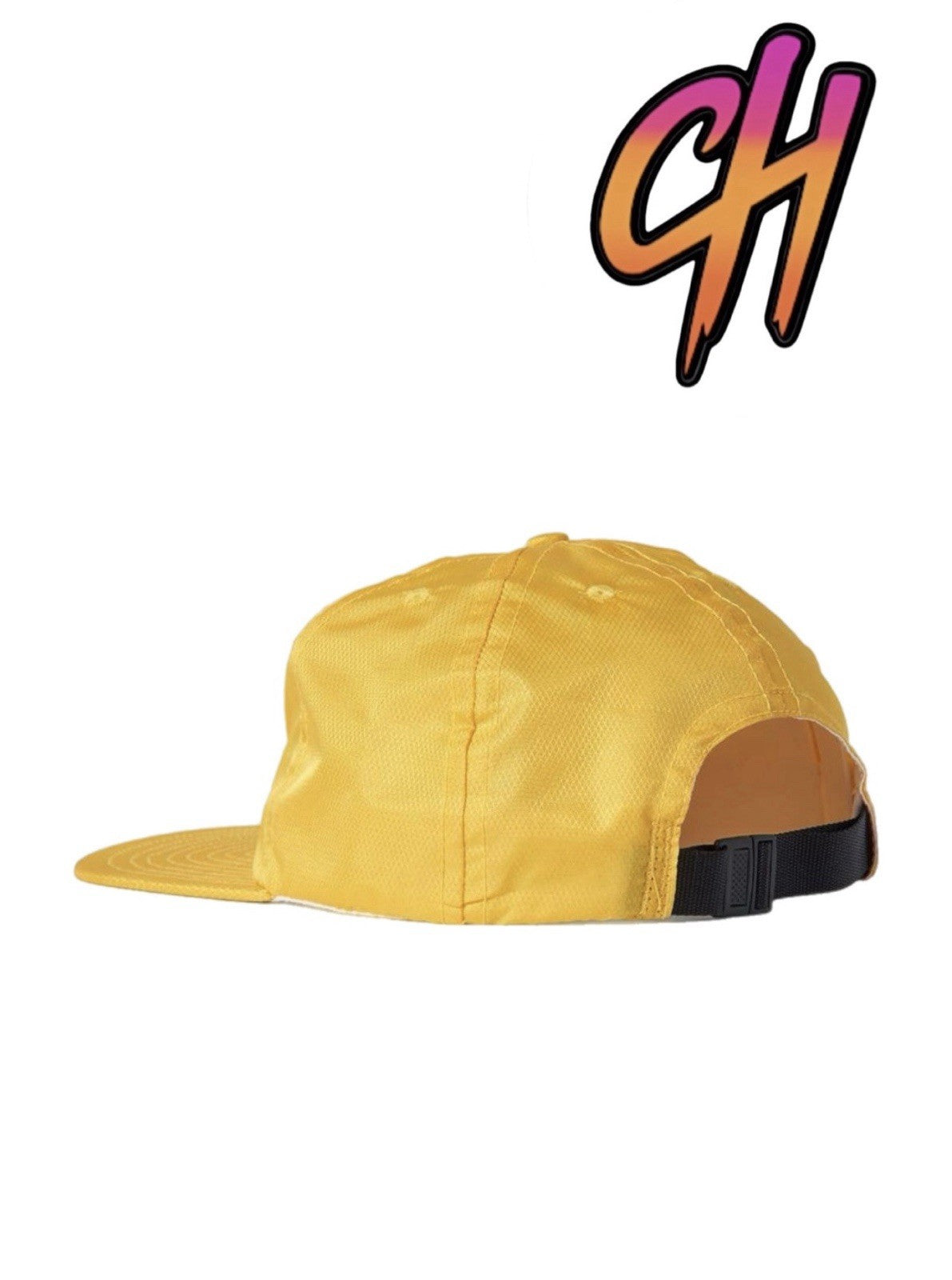Powers Supply 6 Panel Hat Gold Black