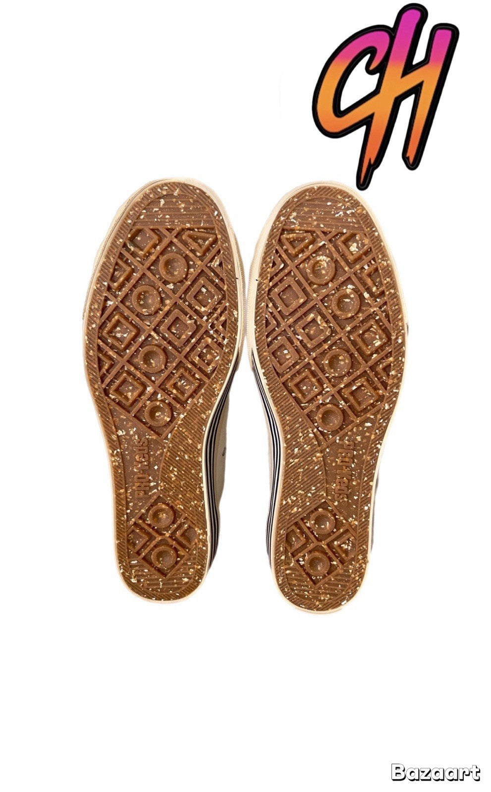 Pro-Keds Super 69er Eco Lace Up Lo Cream Suede Recycled Shoes Sneaker