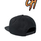 Powers Supply 6 Panel Hat Black White