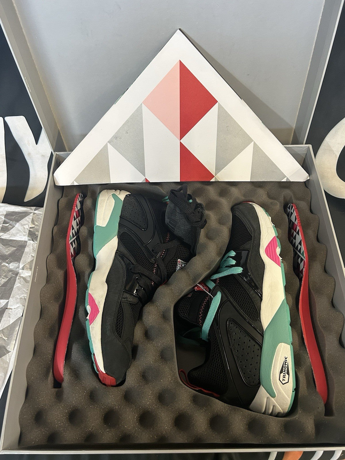 Size 10.5 - PUMA Sneaker Freaker x Blaze of Glory OG 5YR Black Beast Special Box