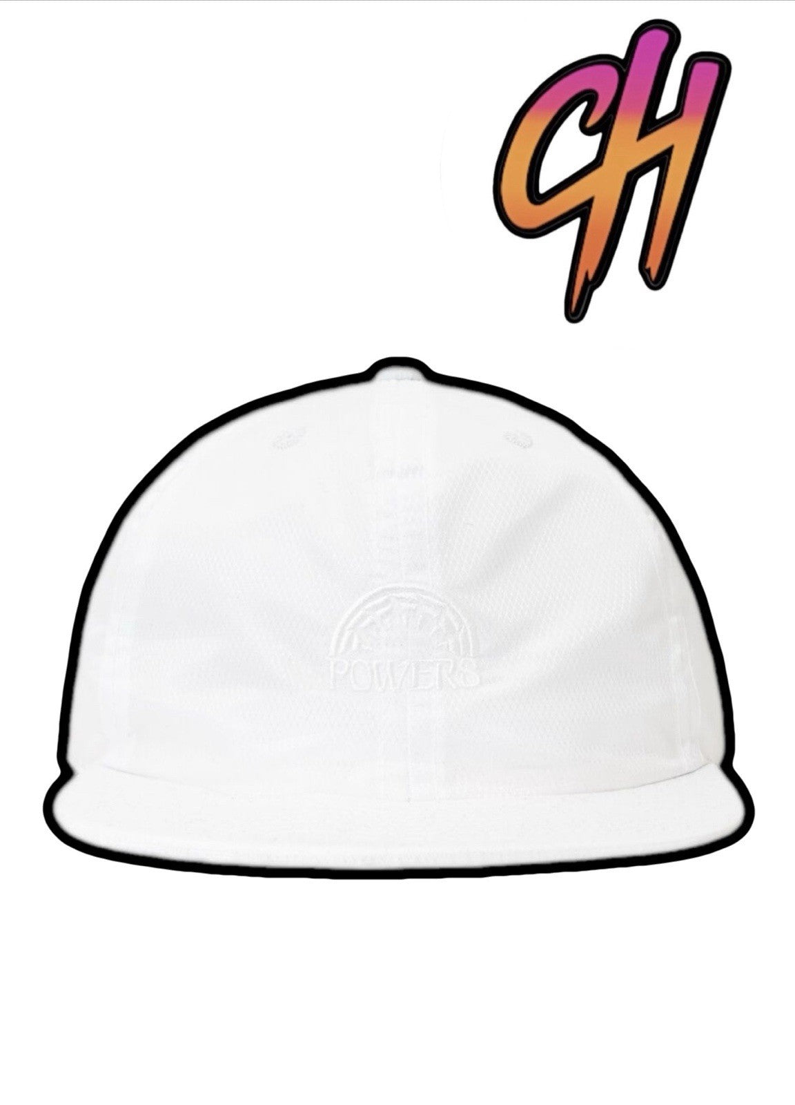 Powers Supply 6 Panel Hat White