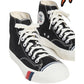 Pro-Keds Royal Hi Lace Up Black Canvas Shoes Sneaker