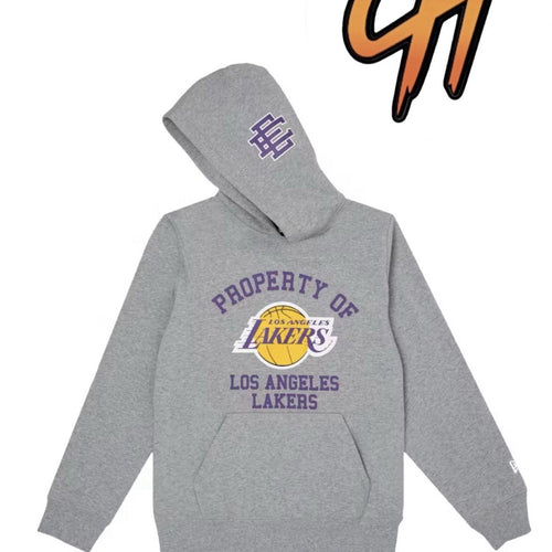 Eric Emanuel X NBA Hoodie LA Lakers Size Small
