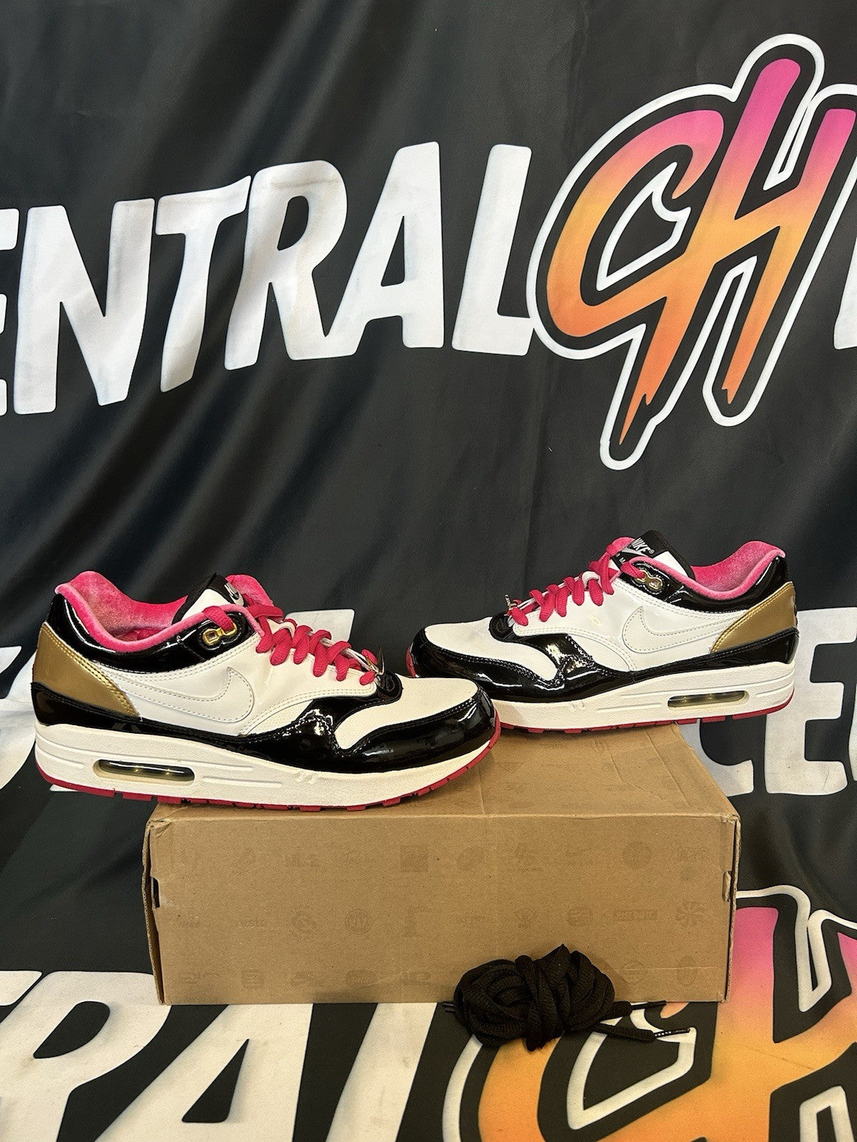 Size 10 - Nike PHANTACi x Air Max 1 2009 Grand Piano