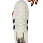 Pro-Keds Royal Plus Lace Up White Navy Canvas Shoes Sneaker