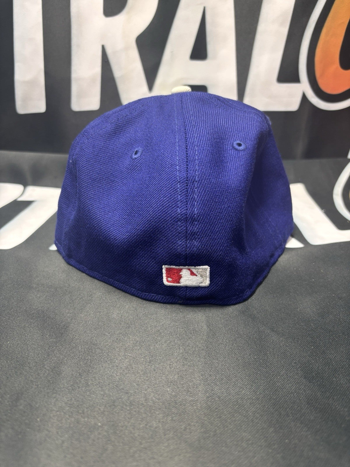 New Era MLB Los Angeles Dodgers Scripted Logo Fitted Hat