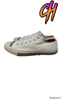 Pro-Keds Super 69er Eco Lace Up Lo Cream Suede Recycled Shoes Sneaker