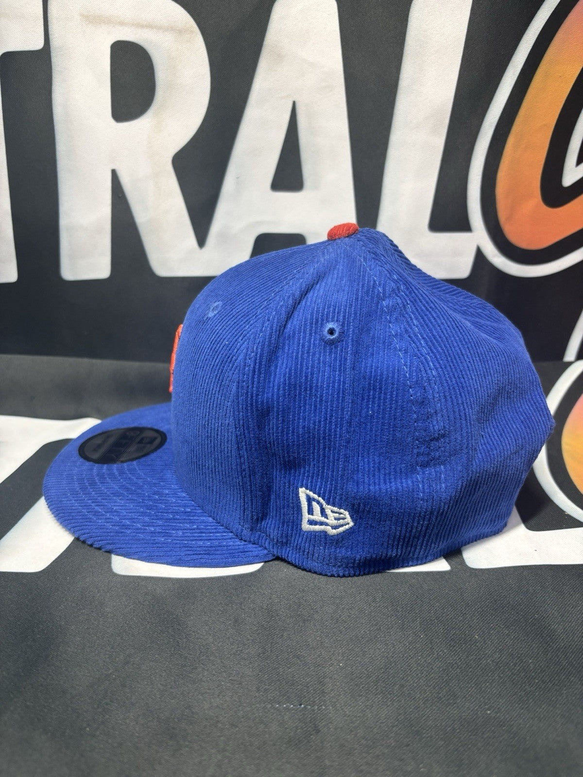 New Era MLB New York Mets Corduroy 1986 World Series SnapBack Hat