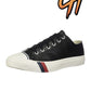 Pro-Keds Royal Lo Lace Up Black Leather Shoes Sneaker
