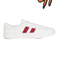 Pro-Keds Royal Plus Lace Up White Red Canvas Shoes Sneaker
