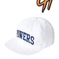 Powers Supply 6 Panel Hat White Navy