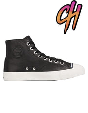 Pro-Keds Royal Hi Leather Lace Up Black Sneaker PH64114